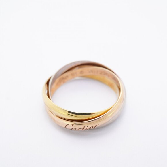 CARTIER Authentic 18k Gold Trinity Ring #51 - Picture 3 of 9